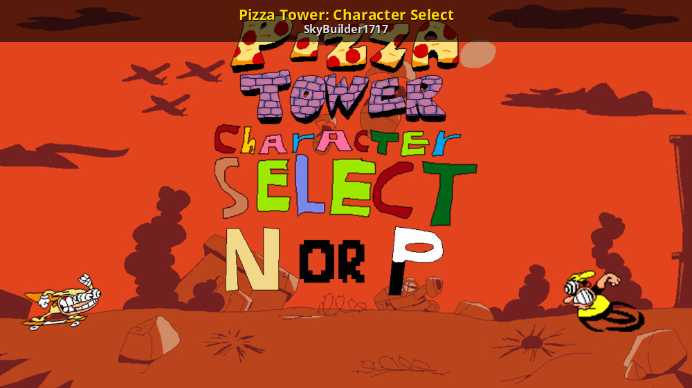 Pizza Tower: Character Select [Pizza Tower] [Mods]