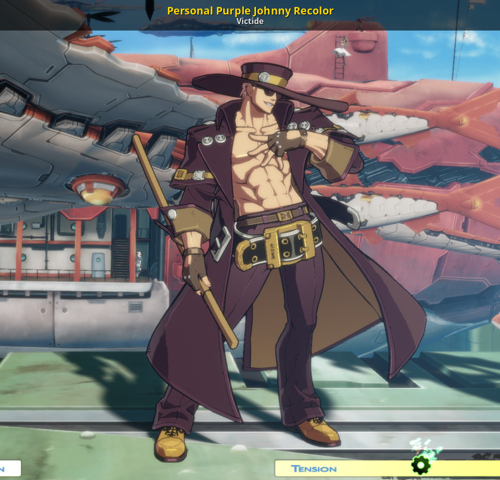Personal Purple Johnny Recolor [GUILTY GEAR -STRIVE-] [Mods]