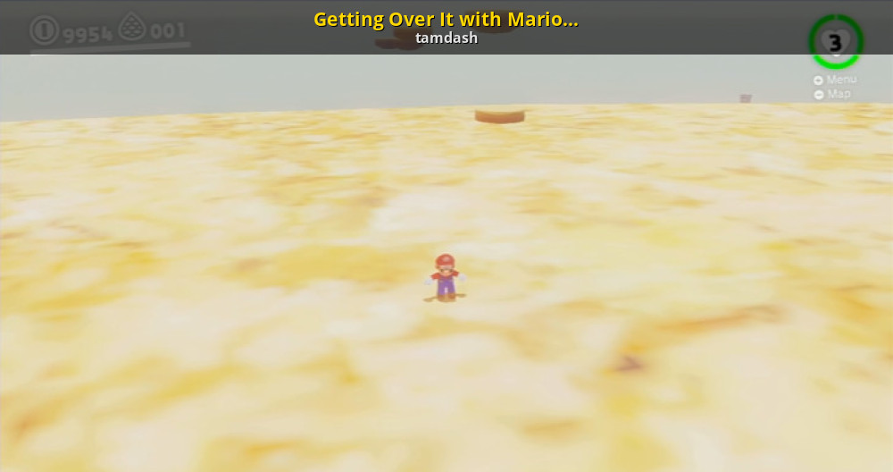Getting Over It: Super Mario Edition 
