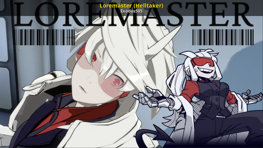 Loremaster (Helltaker) [GUILTY GEAR -STRIVE-] [Mods]
