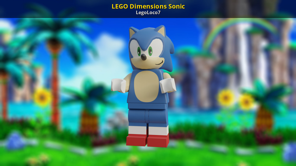 LEGO Dimensions Sonic [Sonic Superstars] [Mods]