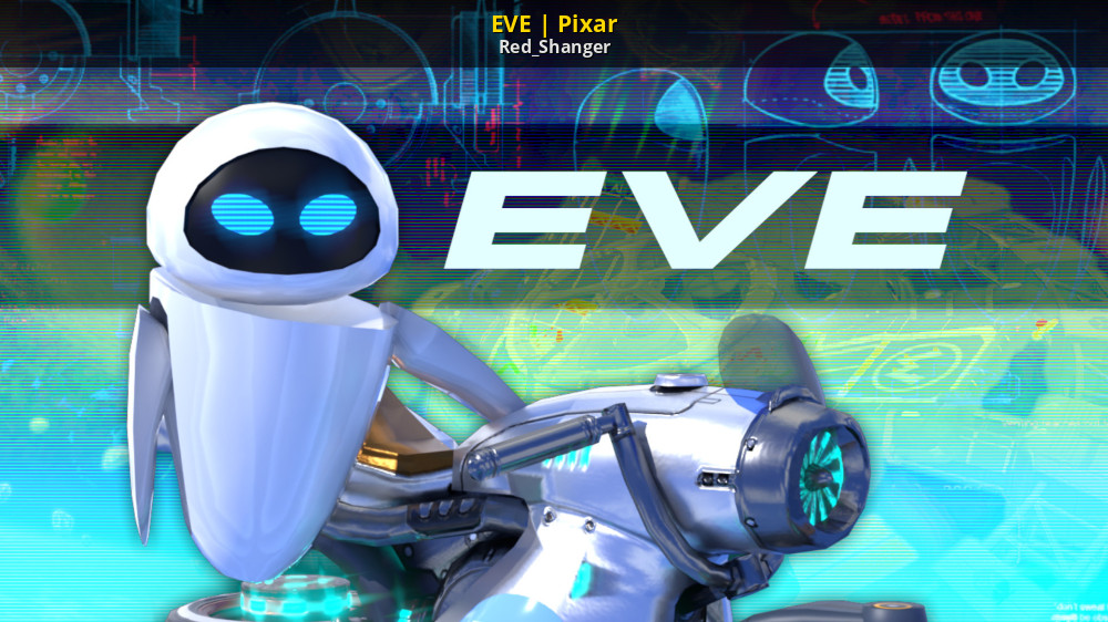 EVE | Pixar [Mario Kart 8 Deluxe] [Mods]