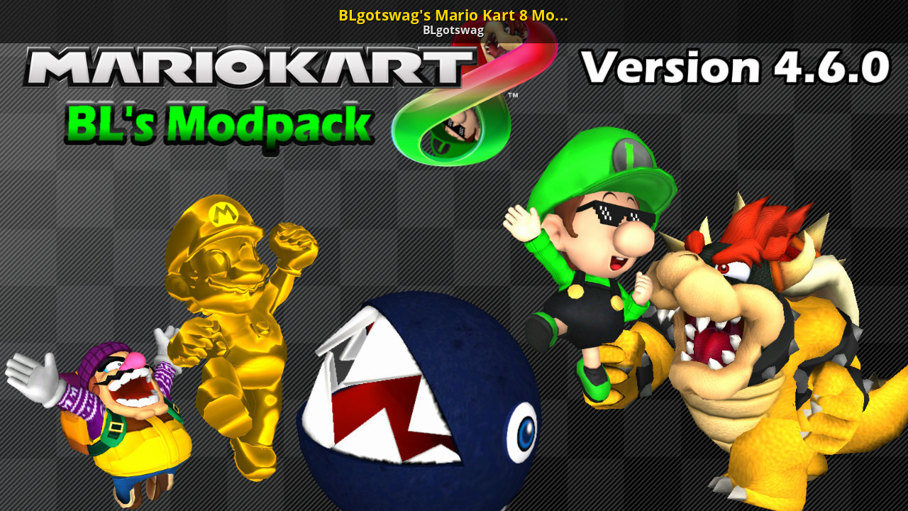 Mario Kart 8 Deluxe Modpack [v. 4.2.1] [Mario Kart 8] [Mods]