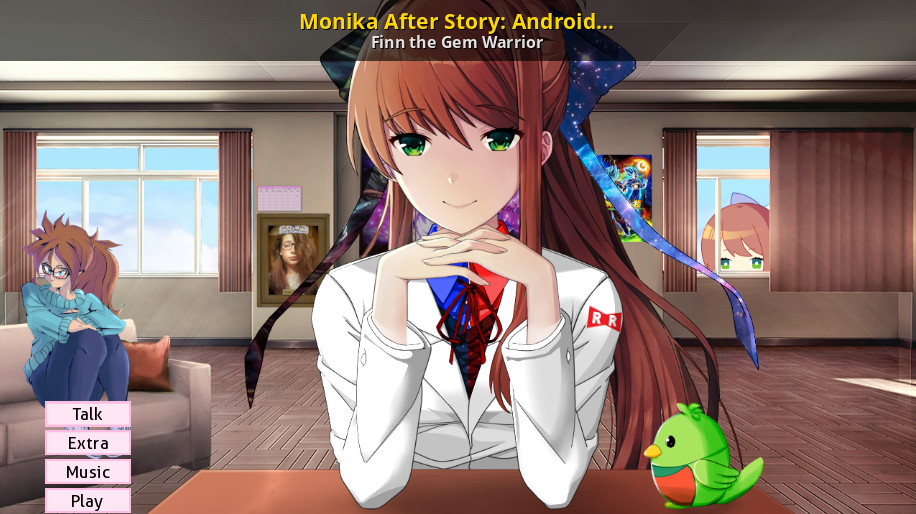 Monika After Story: Android 21 Lab Coat [Doki Doki Literature Club