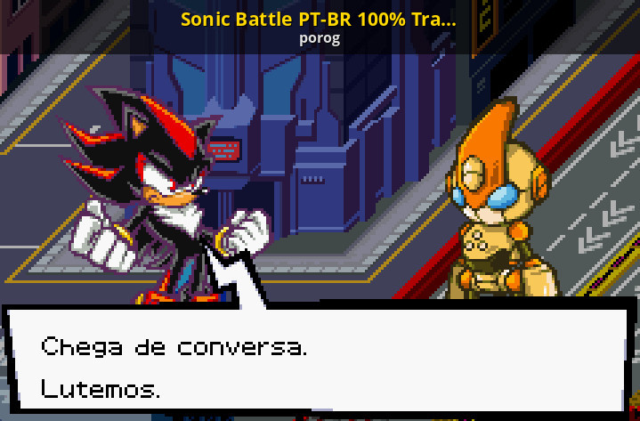 Sonic Battle PT-BR 100% Traduzido [Sonic Battle] [Mods]