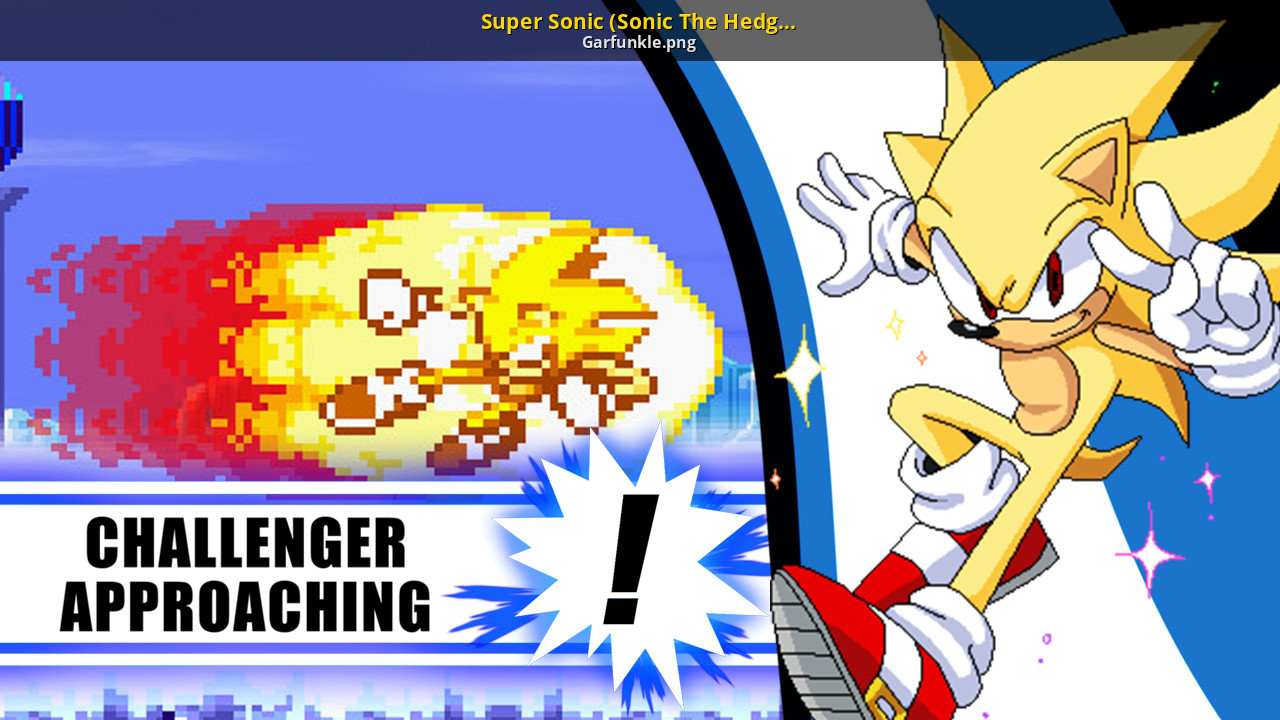 True Hyper Sonic (SQFP) (v0.9.3/CMC+ v6) [Super Smash Bros