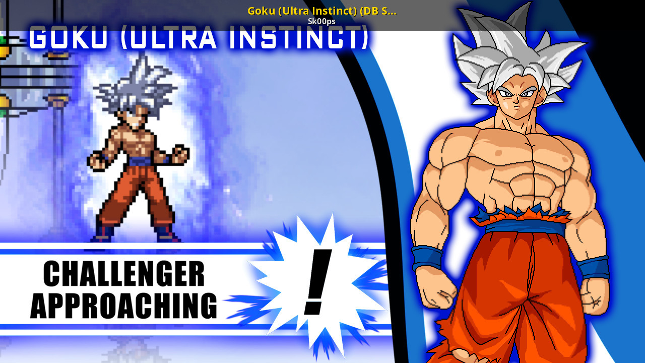 Goku (Ultra Instinct) (DB Super) (/) [Super Smash Bros. Crusade]  [Mods]