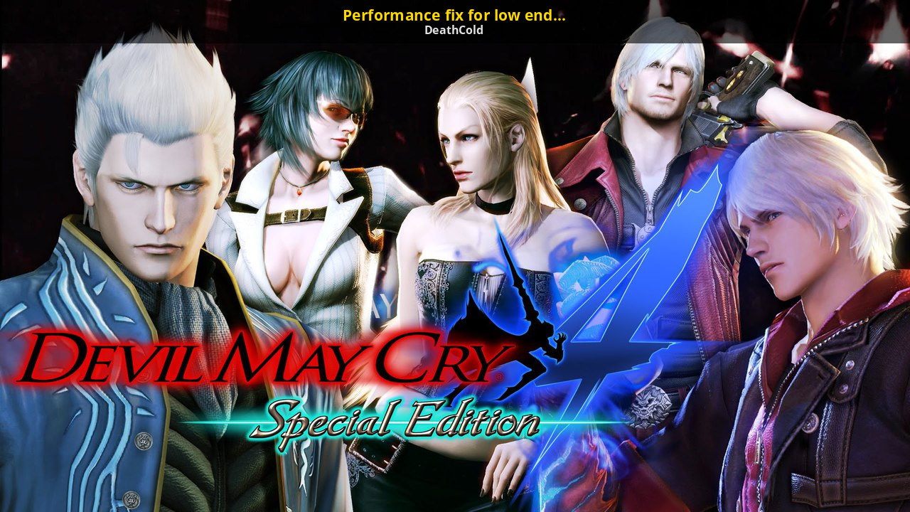 Devil May Cry 4 : Special Edition, LOW END PC TEST, INTEL HD 4000, 4 GB  RAM, i3