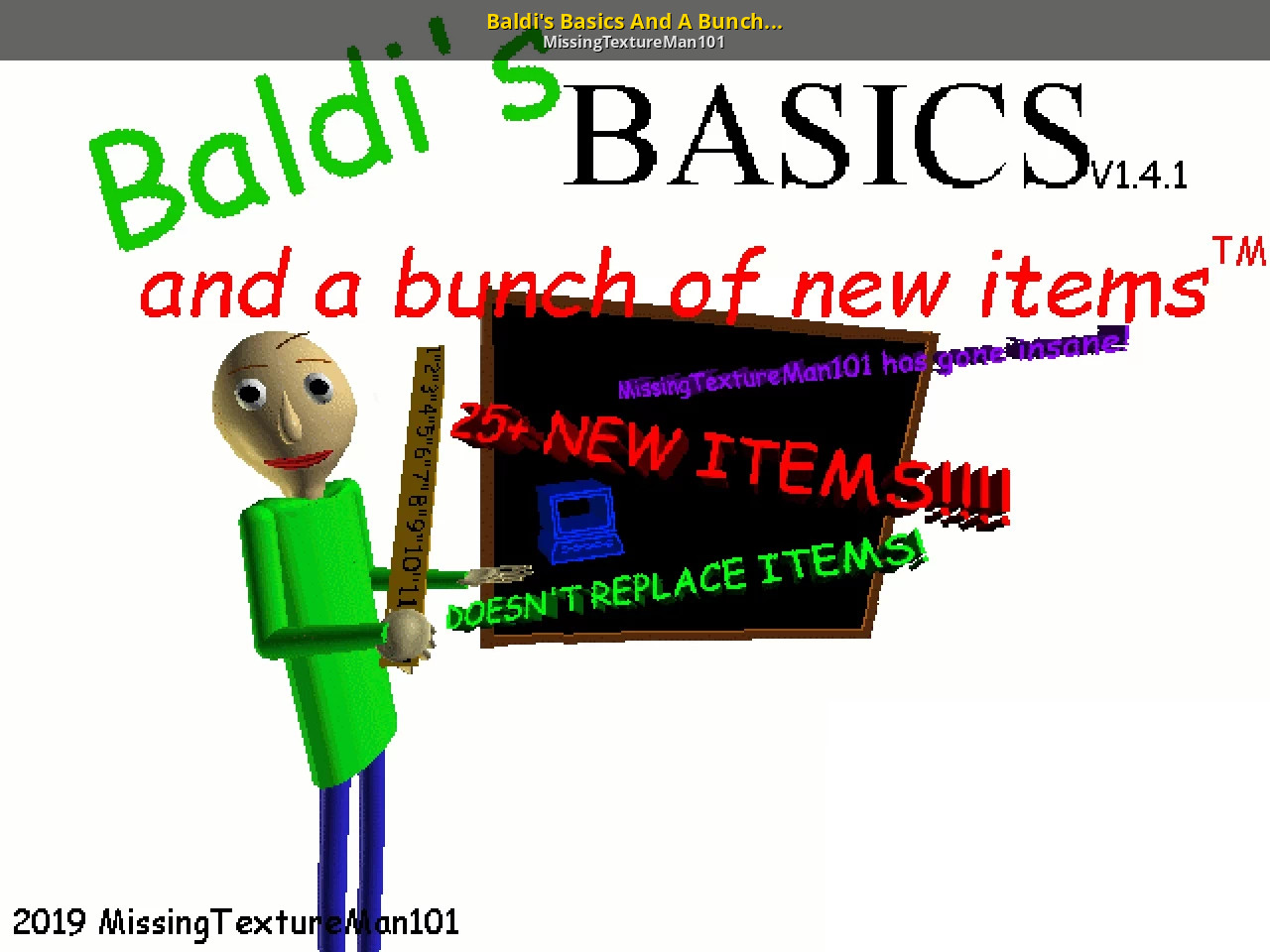 Baldi's basics Plus mobile mockups : r/BaldisBasicsEdu