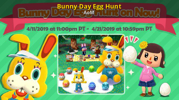 Bunny Day Egg Hunt [Animal Crossing: Pocket Camp] [News]