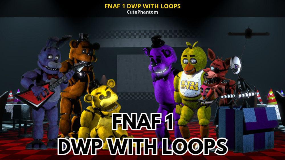 FNAF 1 DWP WITH LOOPS [Friday Night Funkin'] [Modding Tools]