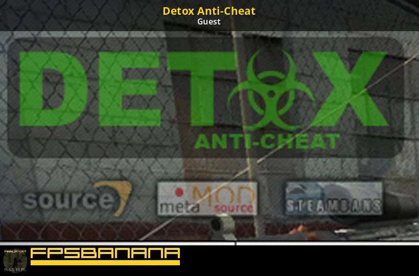 Detox Anti Cheat Counter Strike Source Modding Tools