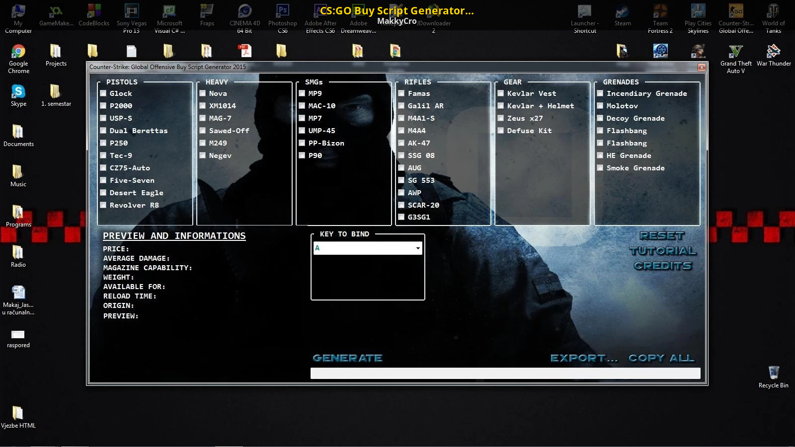 Cs Go Buy Script Generator 2015 Counter Strike Global Offensive