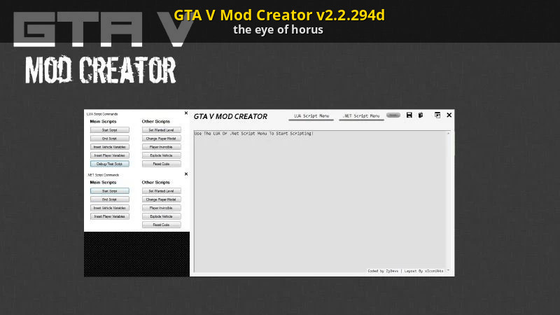 Gta V Mod Creator V2 2 294d Grand Theft Auto V Modding Tools