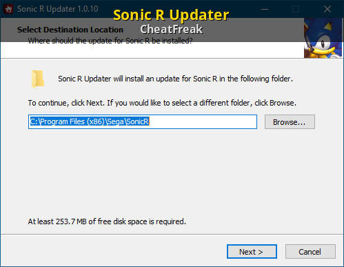 Sonic R Updater Sonic R Modding Tools
