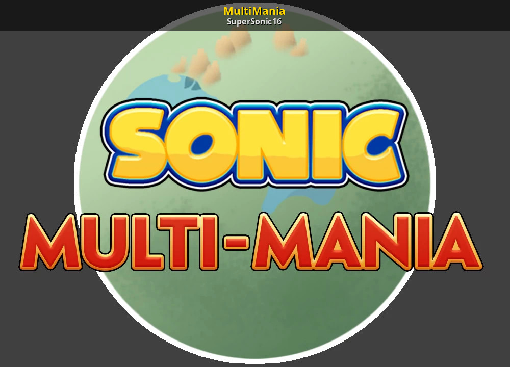Multimania Sonic Mania Modding Tools
