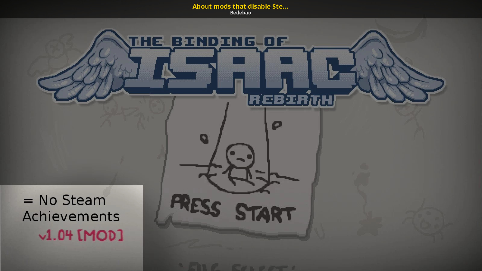 Featured image of post Binding Of Isaac Rebirth Mods Not Working If that does not work use the discussions boards or discord