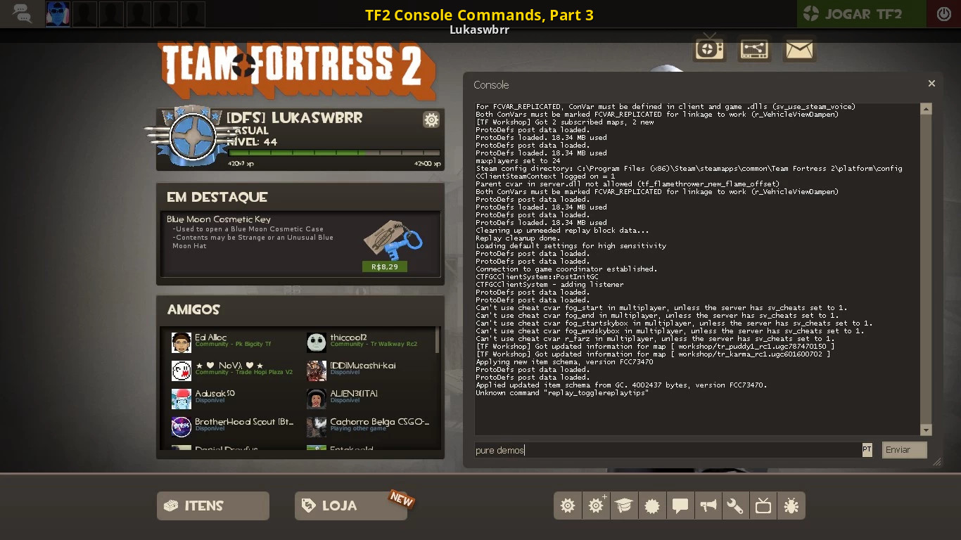 Tf2 Console Commands Part 3 Team Fortress 2 Tutorials
