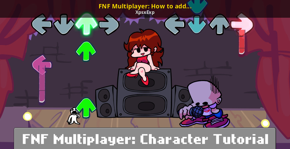 Friday Night Funkin Online Mode: 2 Player Setup Tutorial (FNF Multiplayer  Server Client) 
