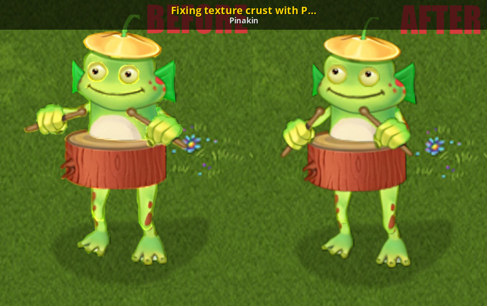 Fixing texture crust with  [My Singing Monsters] [Tutorials]