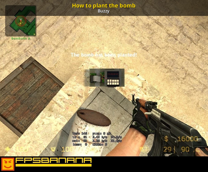 How To Plant The Bomb Counter Strike Source Tutorials