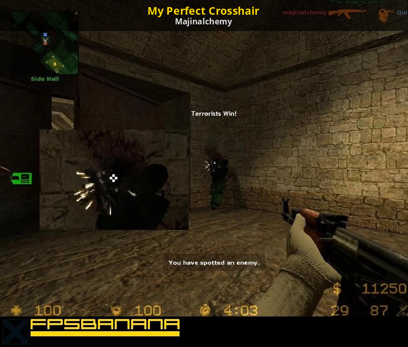 My Perfect Crosshair Counter Strike Source Tutorials - crosshair script roblox