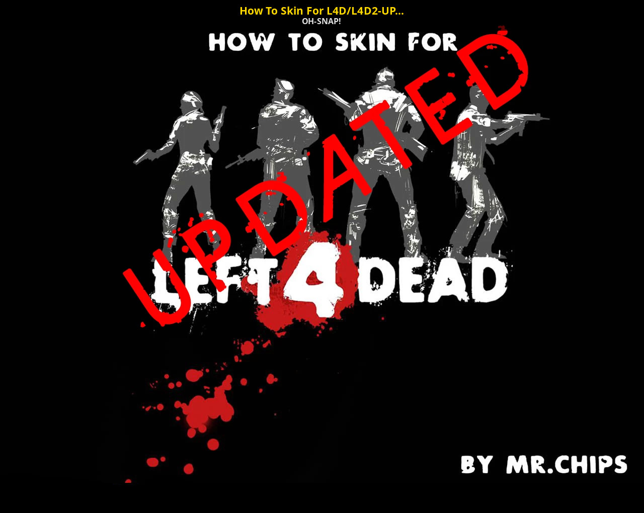 Collections : How To Skin For L4D/L4D2-UPDATED (1-03-10) [Left 4 Dead ...