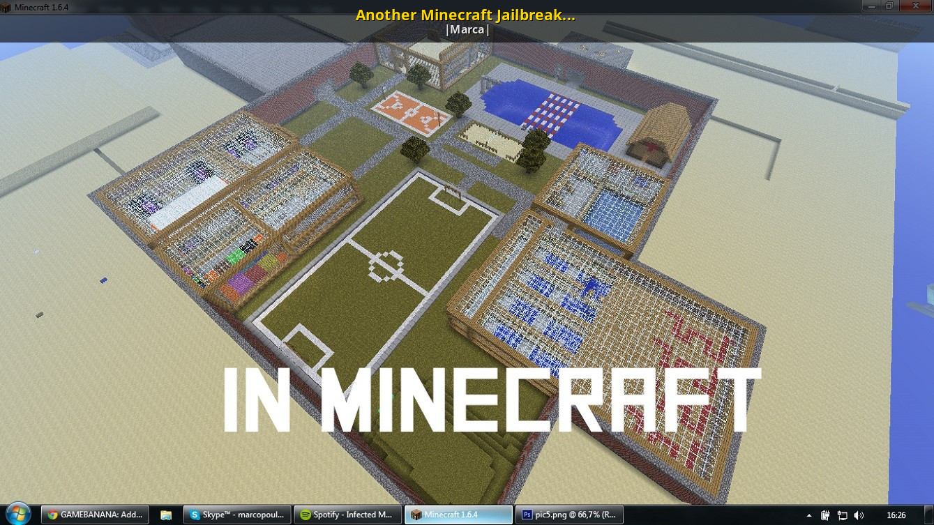 Another Minecraft Jailbreak Map Gamebanana Works In Progress