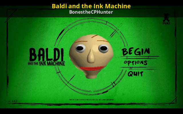 Baldi and the Ink Machine [Bendy And The Ink Machine] [Works In Progress]