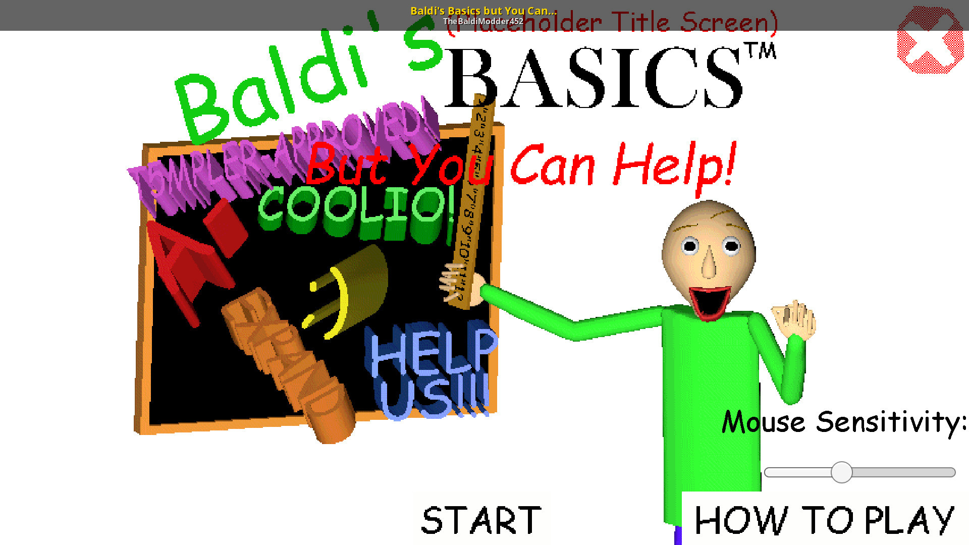 Baldi's basics full remastered: Hide And Seek Part 1 - Baldi's