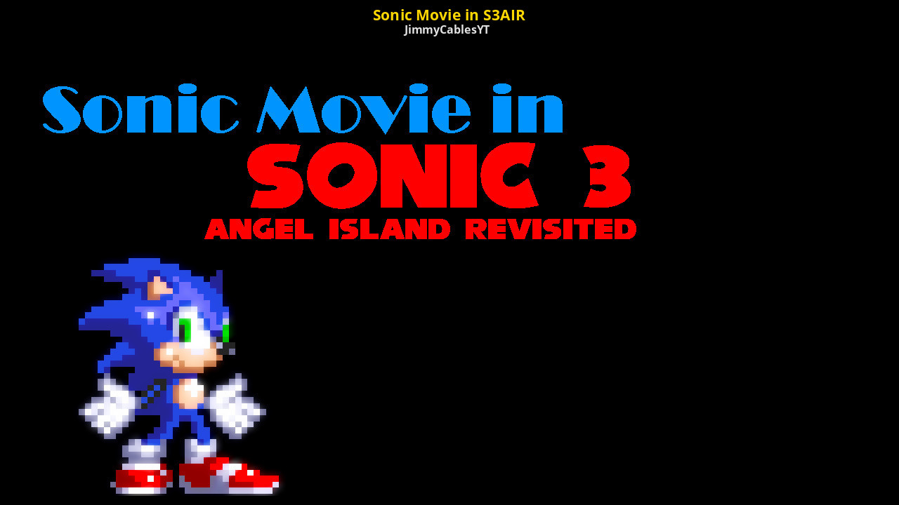 Movie Sonic (Sonic 3 Sprite Style) by SilvsSuni on Newgrounds