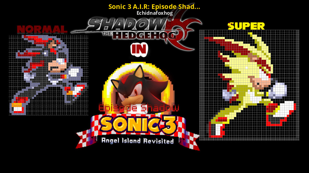 Shadow The Hedgehog [Sonic 3 A.I.R.] [Mods]