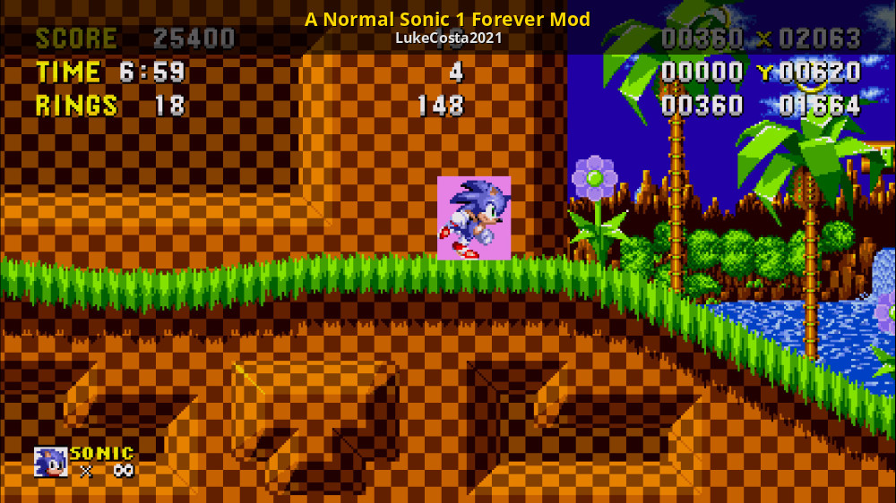 A Normal Sonic 1 Forever Mod [Sonic the Hedgehog Forever] [Works