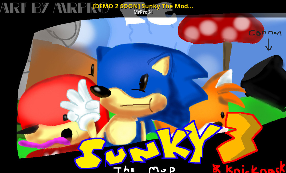 Sunky in 3AIR. [Sonic 3 A.I.R.] [Requests]
