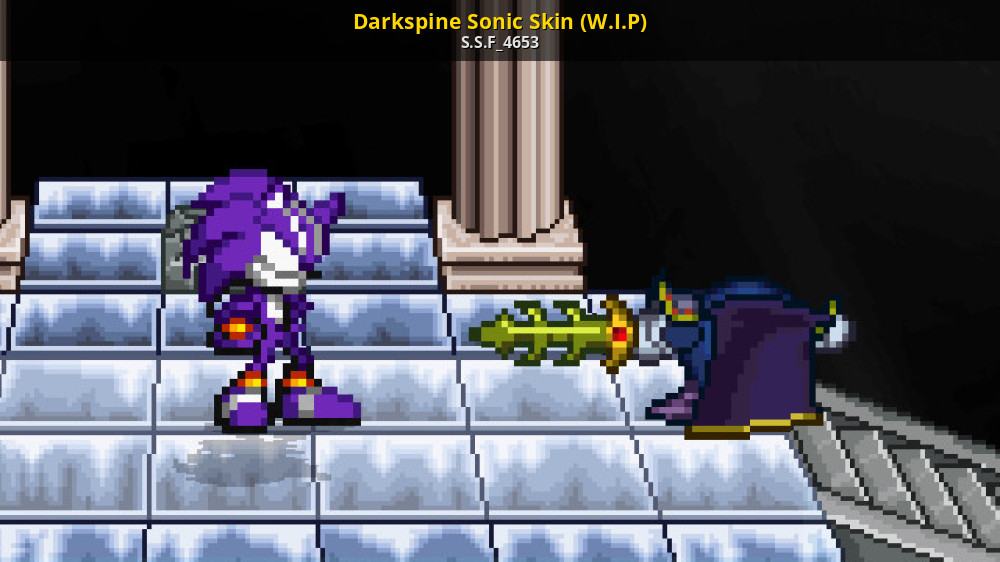 Darkspine Sonic Skin (W.I.P) [Super Smash Flash 2] [Works In Progress]