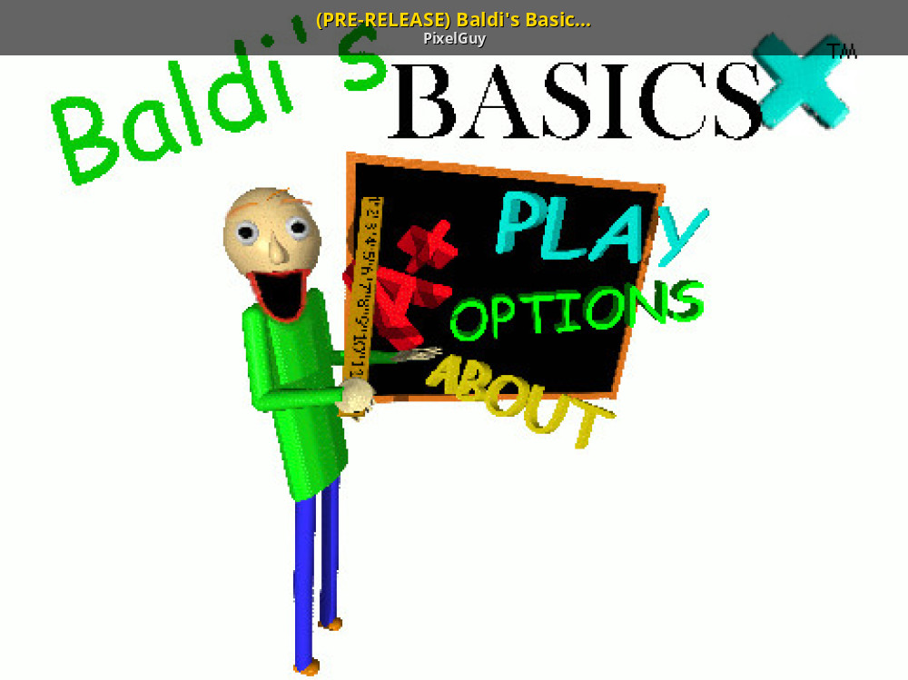 PC / Computer - Baldi's Basics Plus - Baldi (Farmer) - The